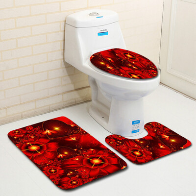 〖Follure〗3PCS Valentines Day Pattern Non Slip Toilet Seat Cover Rug Bathroom Set Decor
〖Follure〗3PCS Valentines Day Pattern Non Slip Toilet Seat Cover Rug Bathroom Set Decor