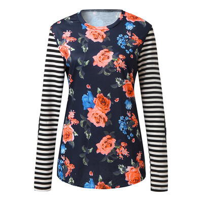 Starmoon Women Printing With Stripe Formal Collared Long Sleeve Casual And Top Blouse
Starmoon Women Printing With Stripe Formal Collared Long Sleeve Casual And Top Blouse