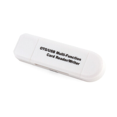 Card reader USB 20 multi-function card reader SD card 64G mobile phone TF card reader
Card reader USB 20 multi-function card reader SD card 64G mobile phone TF card reader