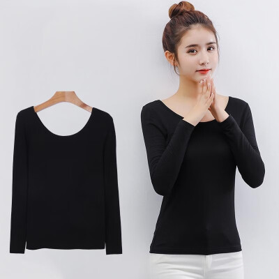 Fashion Women Modal Bottom T-shirt Long Sleeve O-neck Solid Color Stretch Thin Slim Basic Tee Tops Casual Pullovers Blouse
Fashion Women Modal Bottom T-shirt Long Sleeve O-neck Solid Color Stretch Thin Slim Basic Tee Tops Casual Pullovers Blouse