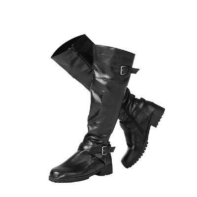 Women Round Toe Mid Calf Boots Female Matte Leather Knight Boot Ms Buckle Square Low Heel Shoes Heeled Footwear
Women Round Toe Mid Calf Boots Female Matte Leather Knight Boot Ms Buckle Square Low Heel Shoes Heeled Footwear