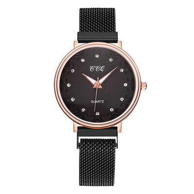 Simple Women Watches Dot Rhinestone Dial Ladies Quartz Wristwatch Magnetic Buckle Belt Strap Clock Gift Dress Relogio Feminino5
Simple Women Watches Dot Rhinestone Dial Ladies Quartz Wristwatch Magnetic Buckle Belt Strap Clock Gift Dress Relogio Feminino5
