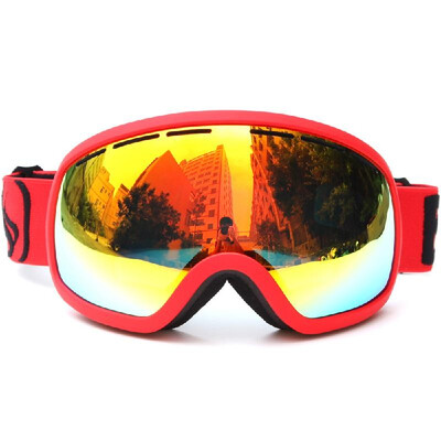 Skiing Snowboarding Skating Goggles UV Protection Anti-fog Wide Spherical PC Lens Anti-slip Strap Helmet Compatible
Skiing Snowboarding Skating Goggles UV Protection Anti-fog Wide Spherical PC Lens Anti-slip Strap Helmet Compatible