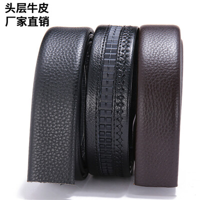 Manufacturer belt belt mens leather belt first layer leather automatic belt strips belt processing custom
Manufacturer belt belt mens leather belt first layer leather automatic belt strips belt processing custom