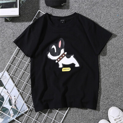 Fashion T-shirt women short-sleeved loose round neck summer female T-shirt bottoming shirt
Fashion T-shirt women short-sleeved loose round neck summer female T-shirt bottoming shirt