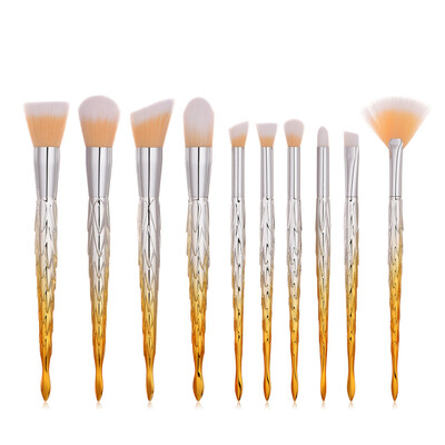 Toponeto 10PCS Yellow Cosmetic Makeup Brush Brushes Foundation Powder Eyeshadow Brush Set
Toponeto 10PCS Yellow Cosmetic Makeup Brush Brushes Foundation Powder Eyeshadow Brush Set