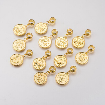 Alloy European Dangle Beads Large Hole Pendants ConstellationZodiac Sign Golden Mixed 33mm Hole 45mm
Alloy European Dangle Beads Large Hole Pendants ConstellationZodiac Sign Golden Mixed 33mm Hole 45mm