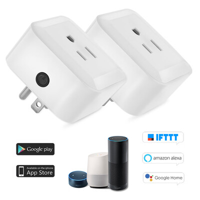 Mini Wifi Smart Plug with OnOff Switch Support Phone App Control Anywhere&Anytime Timing Function Voice Control for Amazon A
Mini Wifi Smart Plug with OnOff Switch Support Phone App Control Anywhere&Anytime Timing Function Voice Control for Amazon A