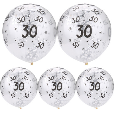 Gobestart 5Pcs 30 40 50th Happy Birthday Age Confetti Filled Balloons Wedding Party Decor
Gobestart 5Pcs 30 40 50th Happy Birthday Age Confetti Filled Balloons Wedding Party Decor