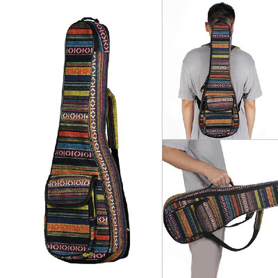 Special National Style 23" Ukelele Ukulele Uke Bag Backpack Case 6mm Cotton Padding Durable Colorful with Adjustable Shoulder Stra
Special National Style 23" Ukelele Ukulele Uke Bag Backpack Case 6mm Cotton Padding Durable Colorful with Adjustable Shoulder Stra