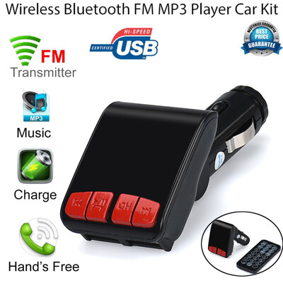 〖Follure〗Wireless Bluetooth LCD FM Transmitter Modulator USB Car Kit MP3 Player SD Remote
〖Follure〗Wireless Bluetooth LCD FM Transmitter Modulator USB Car Kit MP3 Player SD Remote