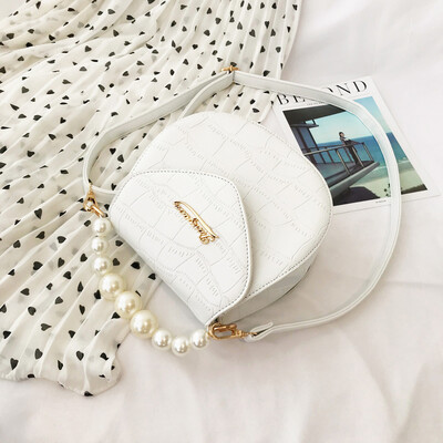 Tailored Fashion Women Serpentine Leather Crossbody Bags Handle Bags Pearl Shoulder Bags
Tailored Fashion Women Serpentine Leather Crossbody Bags Handle Bags Pearl Shoulder Bags