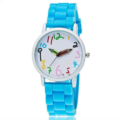 Fashion paint quartz watch explosion models silicone pencil watch white oil shell childrens watch
Fashion paint quartz watch explosion models silicone pencil watch white oil shell childrens watch