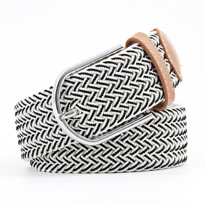 High quality Unisex belt Patchwork color Canvas Pin Buckle Women belt casual stretch weaving Canvas Men&Women belt
High quality Unisex belt Patchwork color Canvas Pin Buckle Women belt casual stretch weaving Canvas Men&Women belt