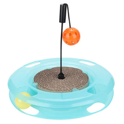 Greensen Funny Pet Cat Scratch Board Crazy Ball Disk Amusement Plate Cat Turntable Interactive Toy
Greensen Funny Pet Cat Scratch Board Crazy Ball Disk Amusement Plate Cat Turntable Interactive Toy