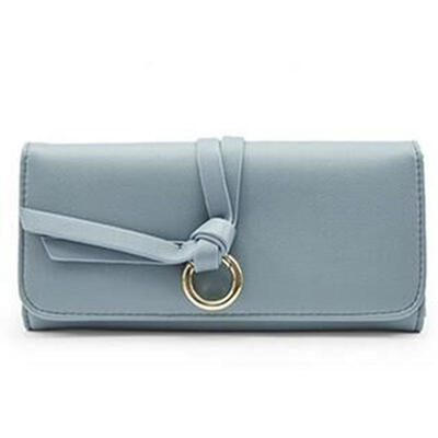 2018 New Casual Women Solid Hasp Wallet Long Standard Wallets Triple Folding Women Purse
2018 New Casual Women Solid Hasp Wallet Long Standard Wallets Triple Folding Women Purse
