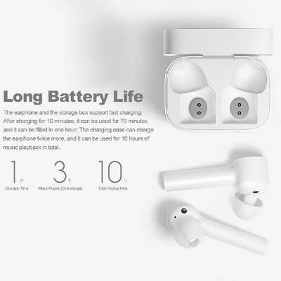 Xiaomi Air TWS Headphones AAC True Wireless Bluetooth Headset ANC Auto Pause Smart Touch Control Sweatproof Sport Earbuds Charging
Xiaomi Air TWS Headphones AAC True Wireless Bluetooth Headset ANC Auto Pause Smart Touch Control Sweatproof Sport Earbuds Charging