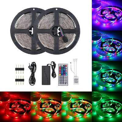 DC12V 48W 10 Meters 600 LED RGB Strip Light with IR 44 Keys Remote Control Controller Cuttable Supported Automatic Colors Changing
DC12V 48W 10 Meters 600 LED RGB Strip Light with IR 44 Keys Remote Control Controller Cuttable Supported Automatic Colors Changing