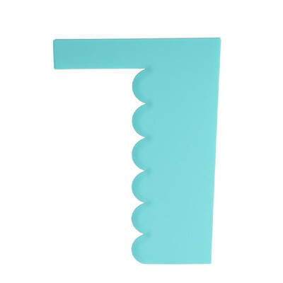 1 Pcs Plastic Sawtooth Cake Scraper Edges Fondant Cream Mousse Blade Dough Smoother Tool DIY Decorating Spatula
1 Pcs Plastic Sawtooth Cake Scraper Edges Fondant Cream Mousse Blade Dough Smoother Tool DIY Decorating Spatula