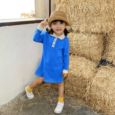 Baby Girls Dresses 1-7T New Autumn Lapel Princess Casual Solid Color Sweet Toddler Girl Clothes Long Sleeve Dress
Baby Girls Dresses 1-7T New Autumn Lapel Princess Casual Solid Color Sweet Toddler Girl Clothes Long Sleeve Dress