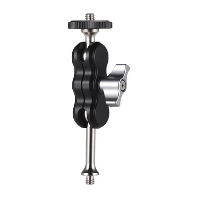 Multi-functional Aluminium Alloy Arm Mount Clamp Adapter CNC Processing Manufacturing with Dual Ballhead 14 Inch Screw for Camera
Multi-functional Aluminium Alloy Arm Mount Clamp Adapter CNC Processing Manufacturing with Dual Ballhead 14 Inch Screw for Camera