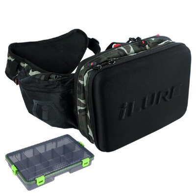 Water-resistant Fishing Tackle Storage Bag Sling Pack Outdoor Shoulder Cross Body Bag with Utility Tackle Box
Water-resistant Fishing Tackle Storage Bag Sling Pack Outdoor Shoulder Cross Body Bag with Utility Tackle Box