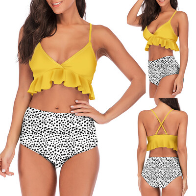Roseonmyhand Women Floral Print Bikini Set Swimming Two Piece Swimsuits Swimwear Beach Suit
Roseonmyhand Women Floral Print Bikini Set Swimming Two Piece Swimsuits Swimwear Beach Suit
