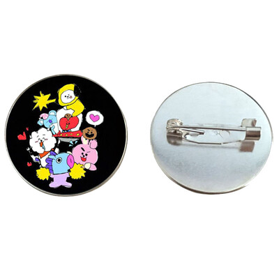 Kpop BTS Cute Q Version Badge Cute Cartoon Brooch Bag Pendant Boys Girls Accessories Hot Gift for Fans
Kpop BTS Cute Q Version Badge Cute Cartoon Brooch Bag Pendant Boys Girls Accessories Hot Gift for Fans