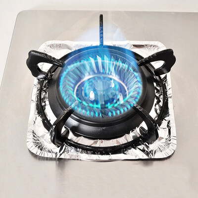 Siaonvr 10pcs Gas Stove Aluminium Foil Paper Clean Pad High Temperature Resistant Covers 
Siaonvr 10pcs Gas Stove Aluminium Foil Paper Clean Pad High Temperature Resistant Covers