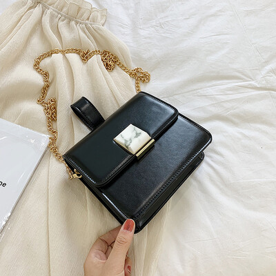Chic chain small bag Korean version simple womens bag new style summer popular&fashionable small square bag
Chic chain small bag Korean version simple womens bag new style summer popular&fashionable small square bag