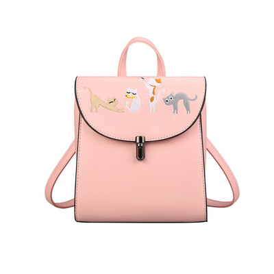 Tailored Fashion embroidery cat shoulder bag multifunctional insert lock shoulder bag
Tailored Fashion embroidery cat shoulder bag multifunctional insert lock shoulder bag