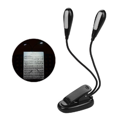 Adjustable LED Music Stand Lamp Clip On Reading Light Dual Arms 4 SMD LED Beads Including Adapter&USB Cord Musical Instrument
Adjustable LED Music Stand Lamp Clip On Reading Light Dual Arms 4 SMD LED Beads Including Adapter&USB Cord Musical Instrument