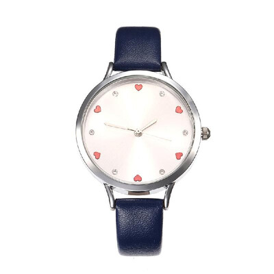Women Fashion Simple PU Leather Band Watch Lady Love Heart Shape Time Quartz Wrist Watch
Women Fashion Simple PU Leather Band Watch Lady Love Heart Shape Time Quartz Wrist Watch