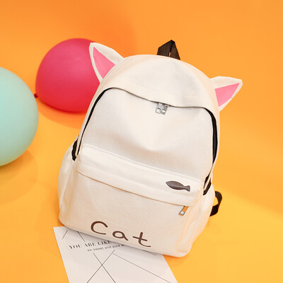 Junior high school schoolbag female shoulder bag female Korean canvas cartoon cute travel backpack bag
Junior high school schoolbag female shoulder bag female Korean canvas cartoon cute travel backpack bag