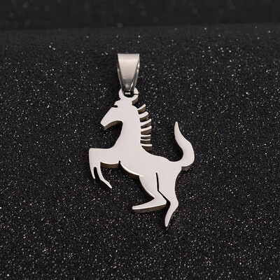 Boy Jewelry Original Color 304 Stainless Steel Blank Horse Pendants Stainless Steel Color 38x225x15mm Hole 4x9mm
Boy Jewelry Original Color 304 Stainless Steel Blank Horse Pendants Stainless Steel Color 38x225x15mm Hole 4x9mm