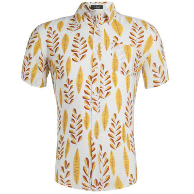 Tailored Summer Casual Fashion Mens 3D Color Print Trend Color Short-sleeved Shirt Blouse
Tailored Summer Casual Fashion Mens 3D Color Print Trend Color Short-sleeved Shirt Blouse