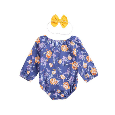 2019 Cute Floral Romper 2pcs Baby Girls Clothes Jumpsuit Long Sleeve RomperHeadband 0-24M Age Toddler Newborn Outfits Set
2019 Cute Floral Romper 2pcs Baby Girls Clothes Jumpsuit Long Sleeve RomperHeadband 0-24M Age Toddler Newborn Outfits Set