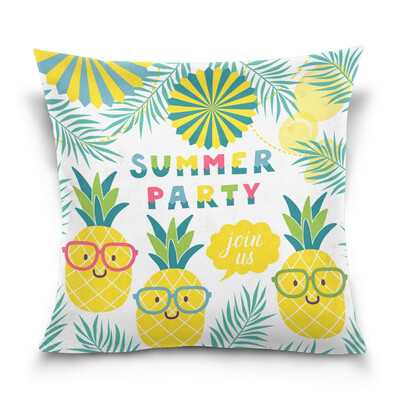 ALAZA Throw Pillow Cover 16 X 16 inch Christmas Gift Cushion Cover with Pineapples With Leaves Printed Pillowcase
ALAZA Throw Pillow Cover 16 X 16 inch Christmas Gift Cushion Cover with Pineapples With Leaves Printed Pillowcase