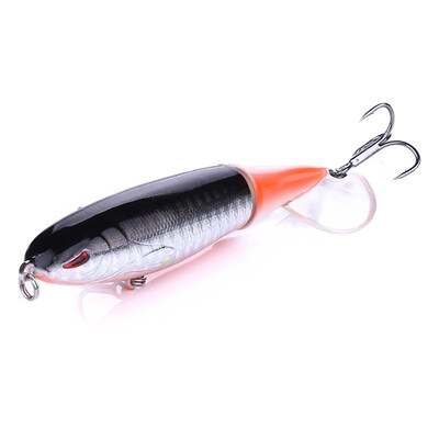 13g Fishing Lure Artificial Fish Shape Lifelike Propeller Tractor Hard Bait With 2 Treble Hooks
13g Fishing Lure Artificial Fish Shape Lifelike Propeller Tractor Hard Bait With 2 Treble Hooks