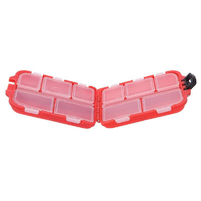 Fishing Tackle Box 10 Compartments Small Size for Fishing Hooks Swivels Beads etc Red
Fishing Tackle Box 10 Compartments Small Size for Fishing Hooks Swivels Beads etc Red