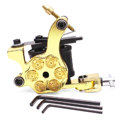 Tattoo Machine 12 Wraps Coil Professional Tattooing Liner & Shader Tattooing Gun Machine Tattooing Tool Device Instrument with 3
Tattoo Machine 12 Wraps Coil Professional Tattooing Liner & Shader Tattooing Gun Machine Tattooing Tool Device Instrument with 3