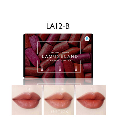 3pcsset Waterproof Long-lasting Red Velvet Matte True Pencil Lipstick Lot Makeup Set
3pcsset Waterproof Long-lasting Red Velvet Matte True Pencil Lipstick Lot Makeup Set