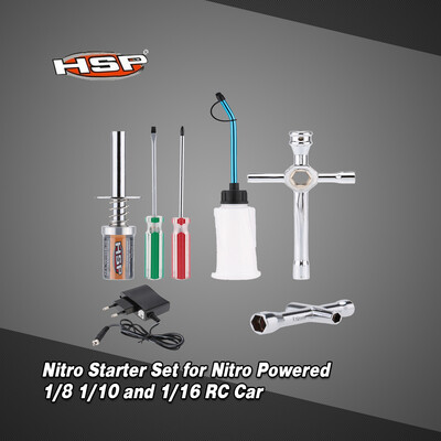 Original HSP 80141 Nitro Starter Kit Glow Plug Igniter Charger Tools Fuel Bottle for HSP RedCat Nitro Powered 18 110 RC Car
Original HSP 80141 Nitro Starter Kit Glow Plug Igniter Charger Tools Fuel Bottle for HSP RedCat Nitro Powered 18 110 RC Car