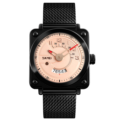 SKMEI Fashion Stainless Steel Quartz Men Watches 3ATM Water-resistant Casual Man Wristwatch Male Relogio Musculino Date
SKMEI Fashion Stainless Steel Quartz Men Watches 3ATM Water-resistant Casual Man Wristwatch Male Relogio Musculino Date