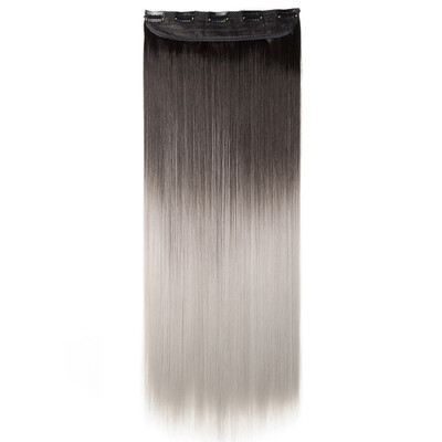 Ombre Synthetic Fiber Clips in on Hair Extension 34 Full Head One Piece 5 Clips Long Silky Curly Wavy
Ombre Synthetic Fiber Clips in on Hair Extension 34 Full Head One Piece 5 Clips Long Silky Curly Wavy