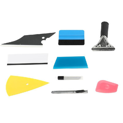 8pcs Professional Car Window Tint Wrapping Film Set Tools of Vehicles Scratch-free Windshield Wiper Clean Scrapers Squeegees
8pcs Professional Car Window Tint Wrapping Film Set Tools of Vehicles Scratch-free Windshield Wiper Clean Scrapers Squeegees