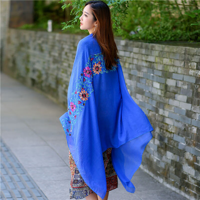 Embroidered linen flowers Nibel cotton&linen scarf air conditioning sunscreen dual-use spring&summer silk scarf female national wind shawl
Embroidered linen flowers Nibel cotton&linen scarf air conditioning sunscreen dual-use spring&summer silk scarf female national wind shawl