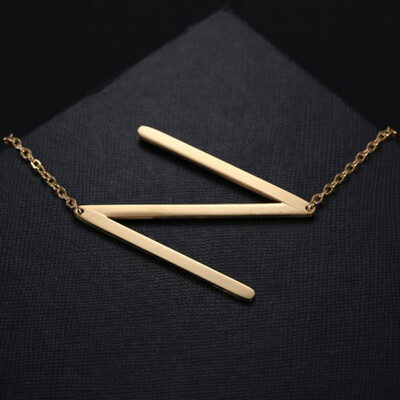Gold Color 26 Letter Alphabet Pendant Necklace Free combination Initial Charm Women Jewelry
Gold Color 26 Letter Alphabet Pendant Necklace Free combination Initial Charm Women Jewelry