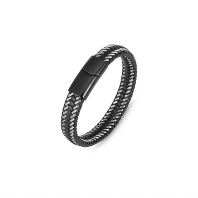 Fashion Punk Rock Men Bracelet Titanium Stainless Steel Cuff Bracelet Braid Rope Wrist Chain Jewelry
Fashion Punk Rock Men Bracelet Titanium Stainless Steel Cuff Bracelet Braid Rope Wrist Chain Jewelry