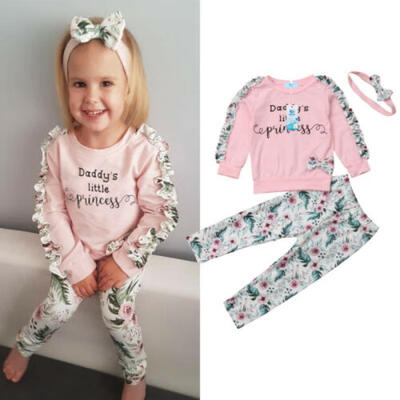 Newborn Kid Baby Girl Floral Clothes Top T Shirt Tee Pants Tracksuit Costume Set
Newborn Kid Baby Girl Floral Clothes Top T Shirt Tee Pants Tracksuit Costume Set
